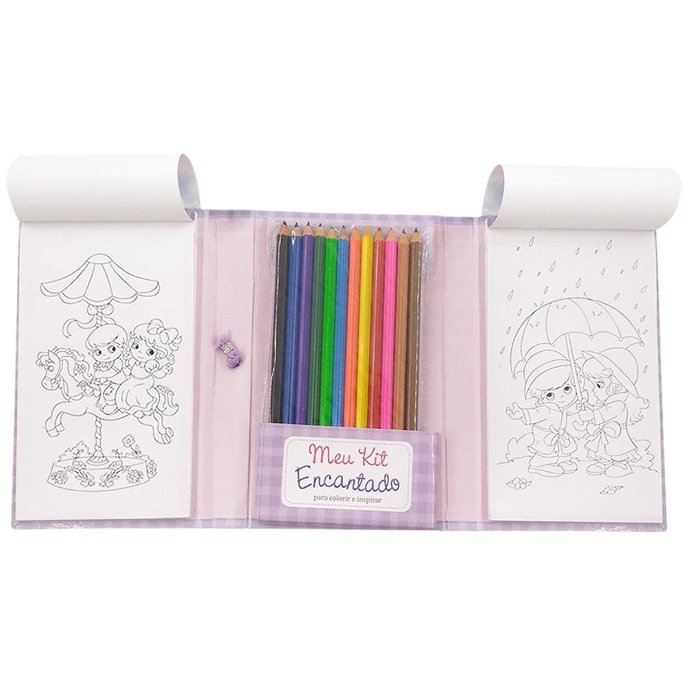 Livro Todolivro Superkit de Colorir Encanto