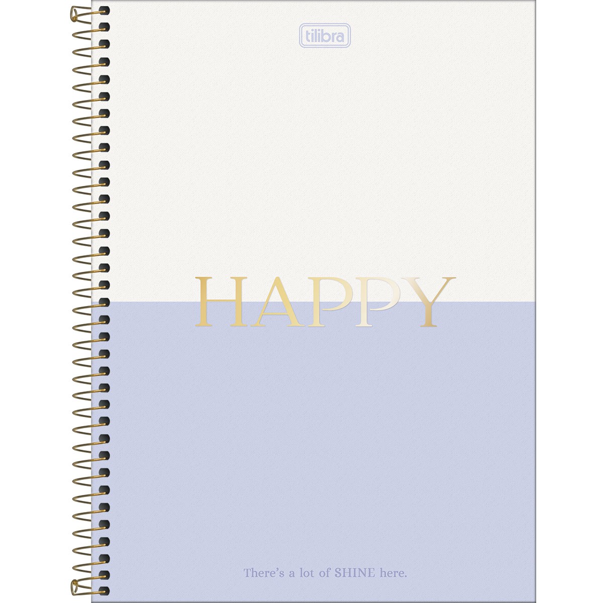 Caderno Universitário Tilibra Happy Capa Dura 192 Folhas 12 Matérias Sortido