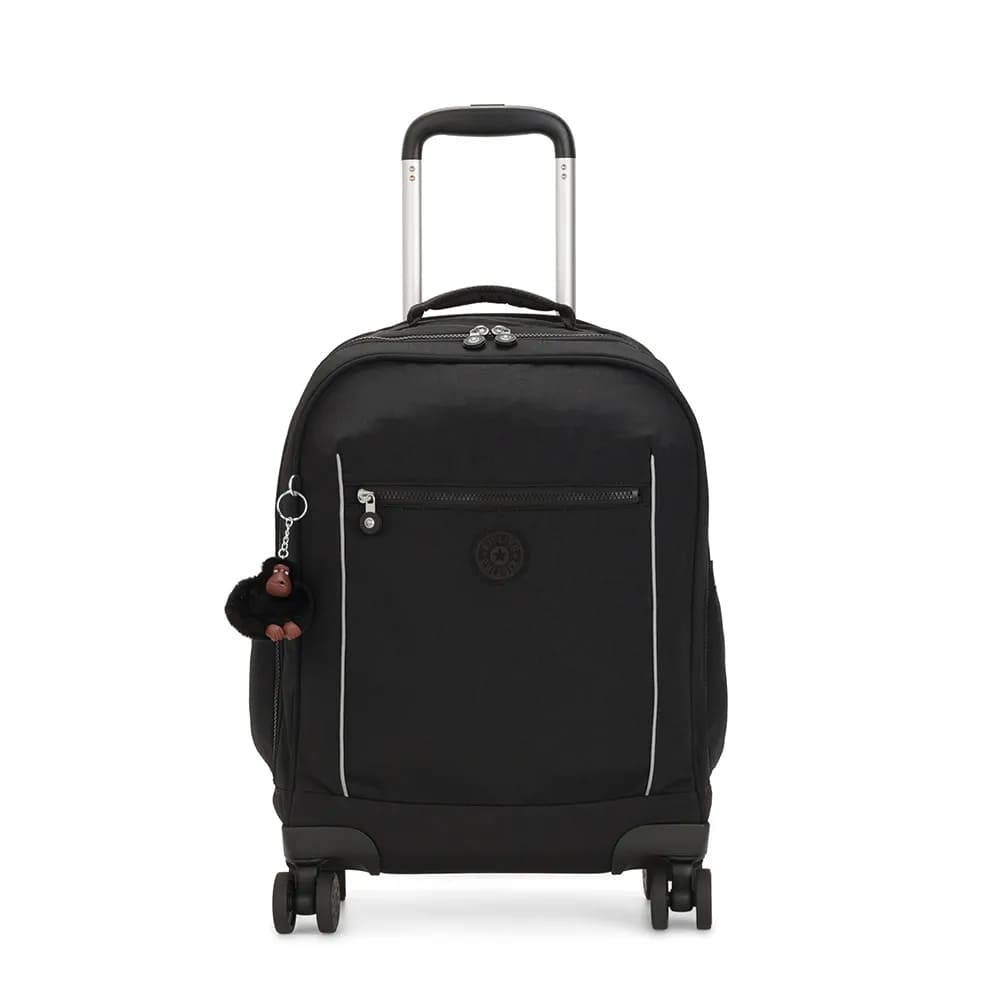 Mala Kipling Mese com Rodas Pequena Preto