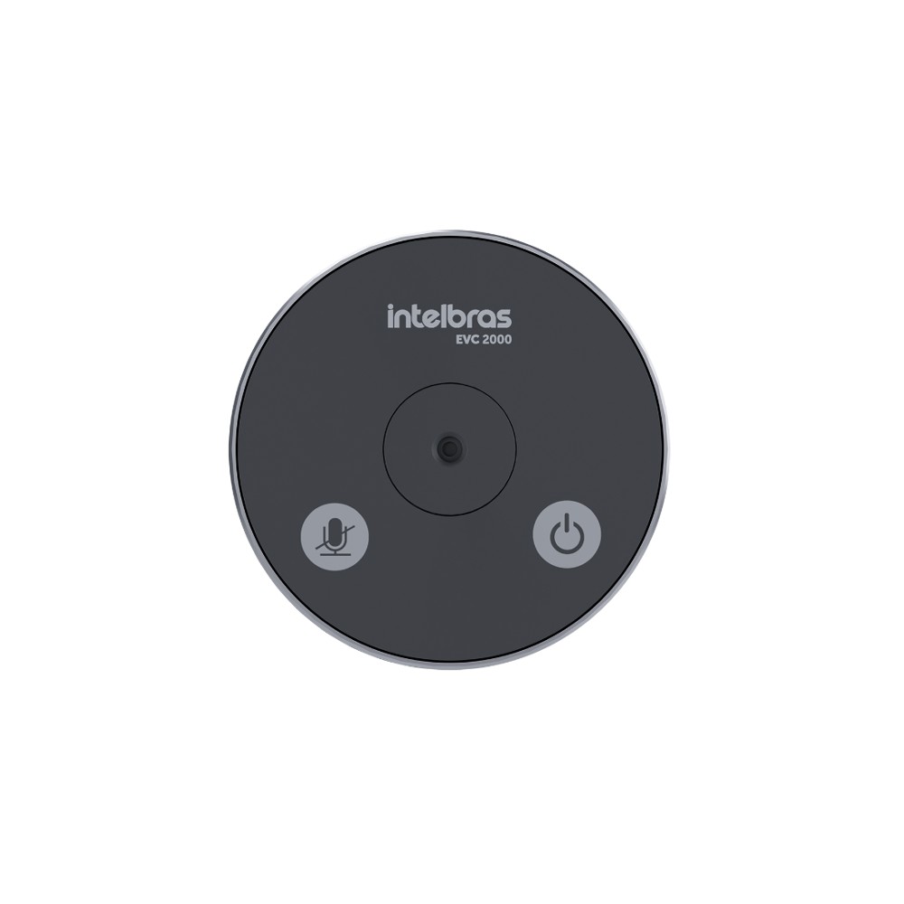 Vídeo Conferência USB 4K Microfone Wireless A EVC 2000 G2 Intelbras