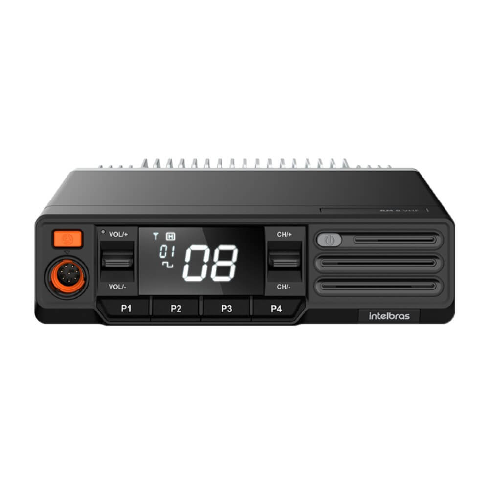 Rádio Comunicador Profissional Móvel VHF RM 8 Intelbras