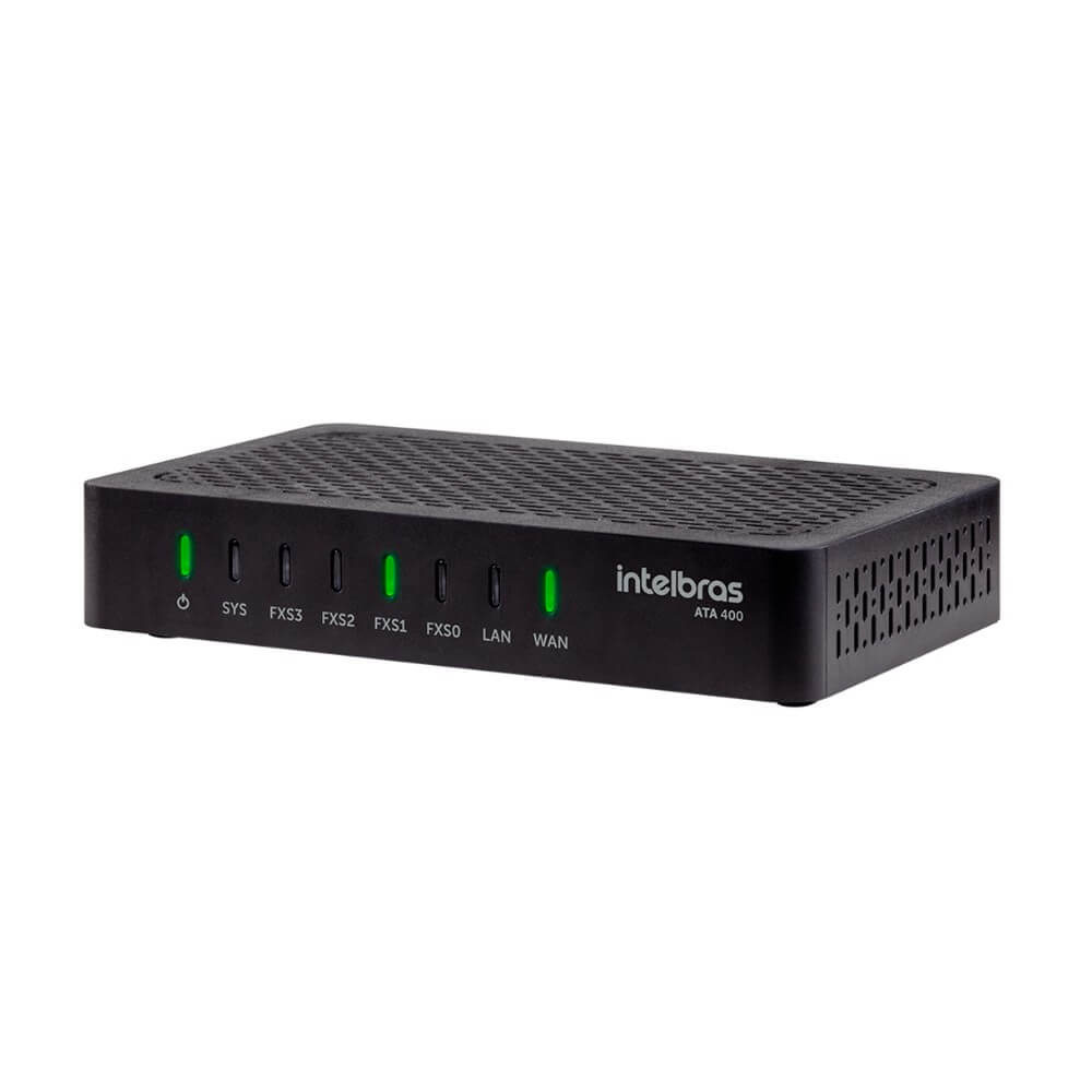 Conversor de Protocolo IP ATA 400 Intelbras