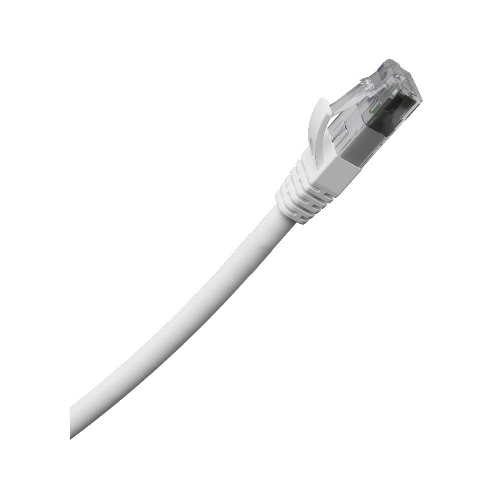 Patch Cord Impact Lan UTP Cat5e Branco 1,5m Intelbras
