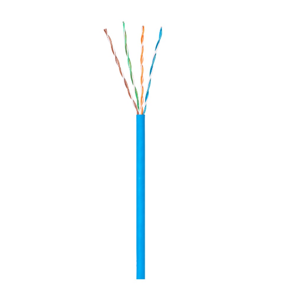 Cabo Lan UTP 4P Cat6 305m LSZH Azul IMPACT GIGA IG6LAZ Intelbras