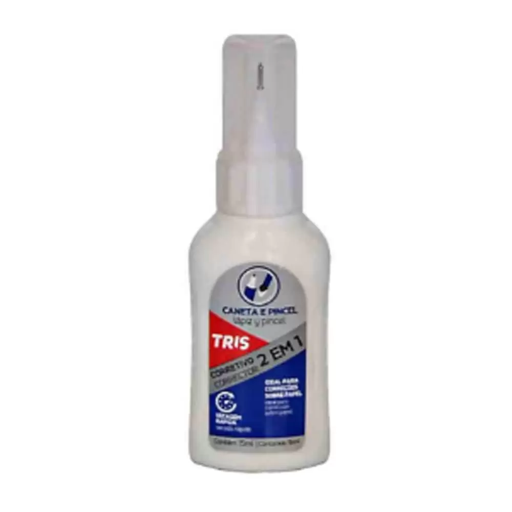 Corretivo TRIS Liquido 2 em 1 15ml Mini