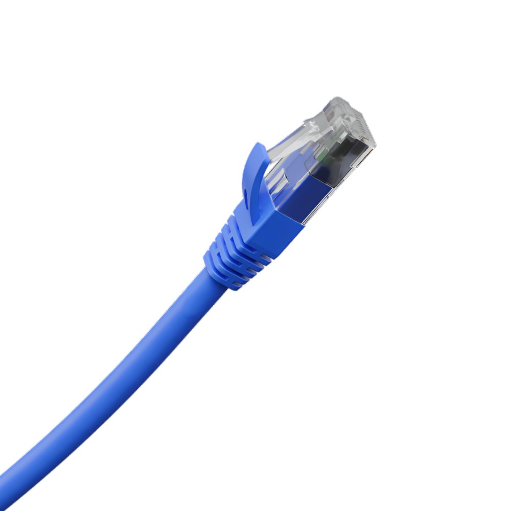 Patch Cord Impact Giga U/UTP 4P Cat6 Azul 0,5m LSZH Intelbras