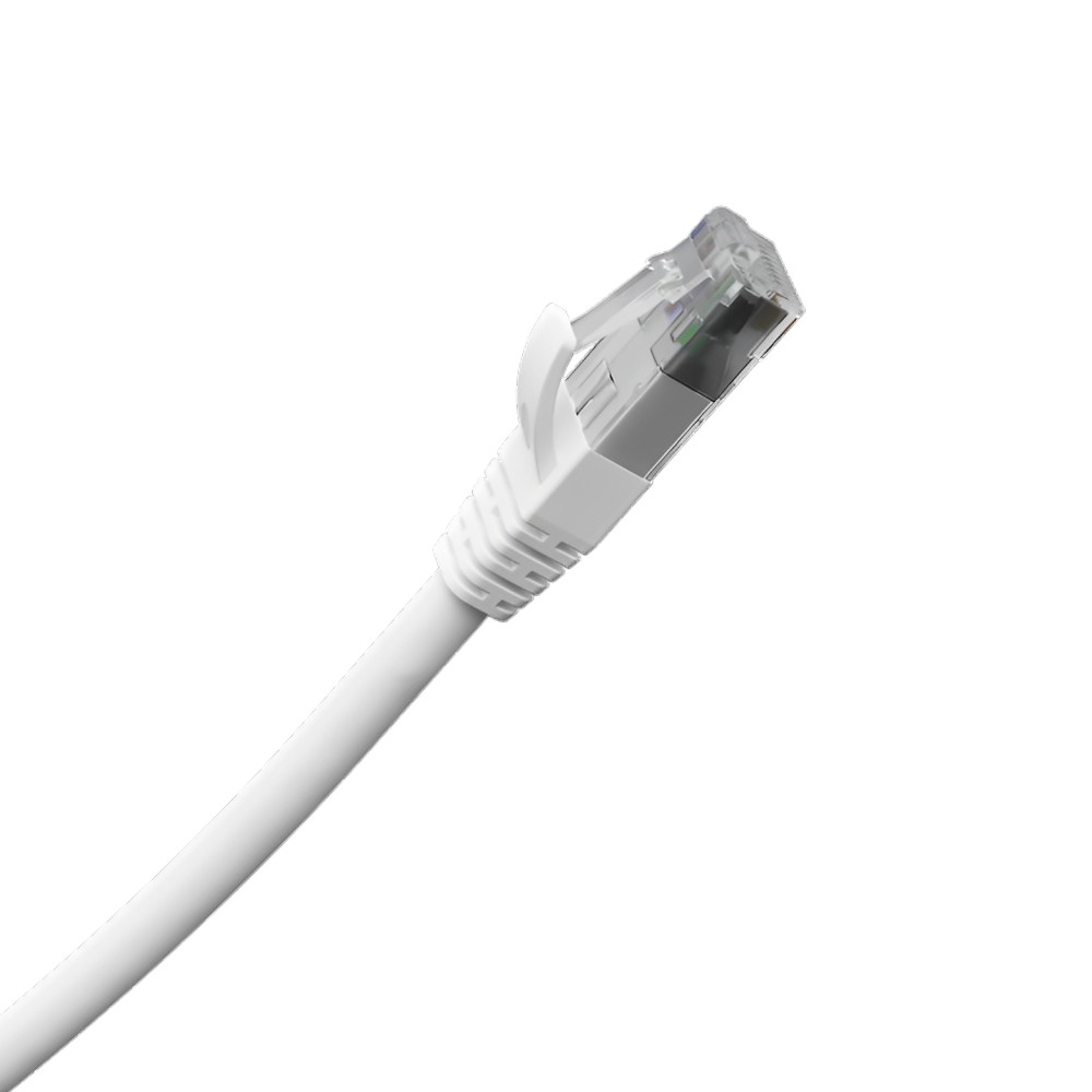 Patch Cord Impact Giga U/UTP 4P Cat6 Branco 1m LSZH Intelbras