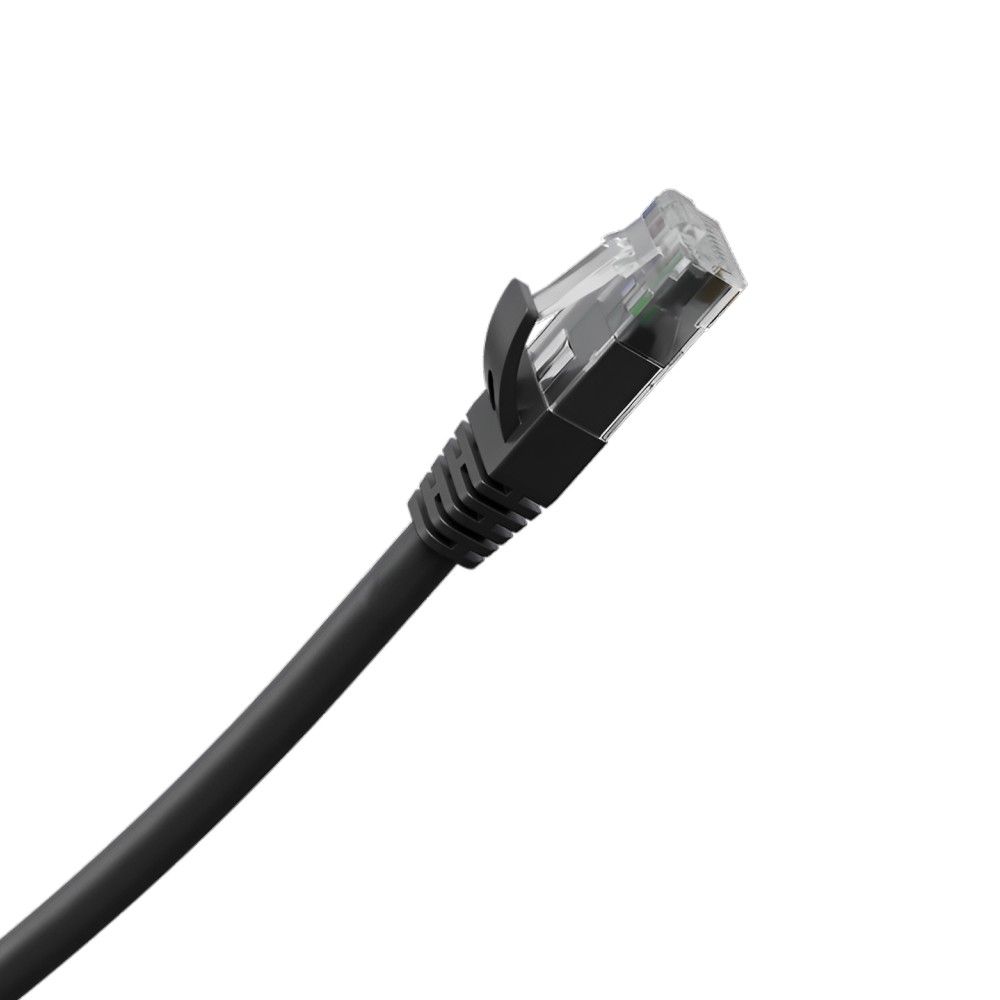 Patch Cord Impact Giga U/UTP 4P Cat6 Preto 2m LSZH Intelbras