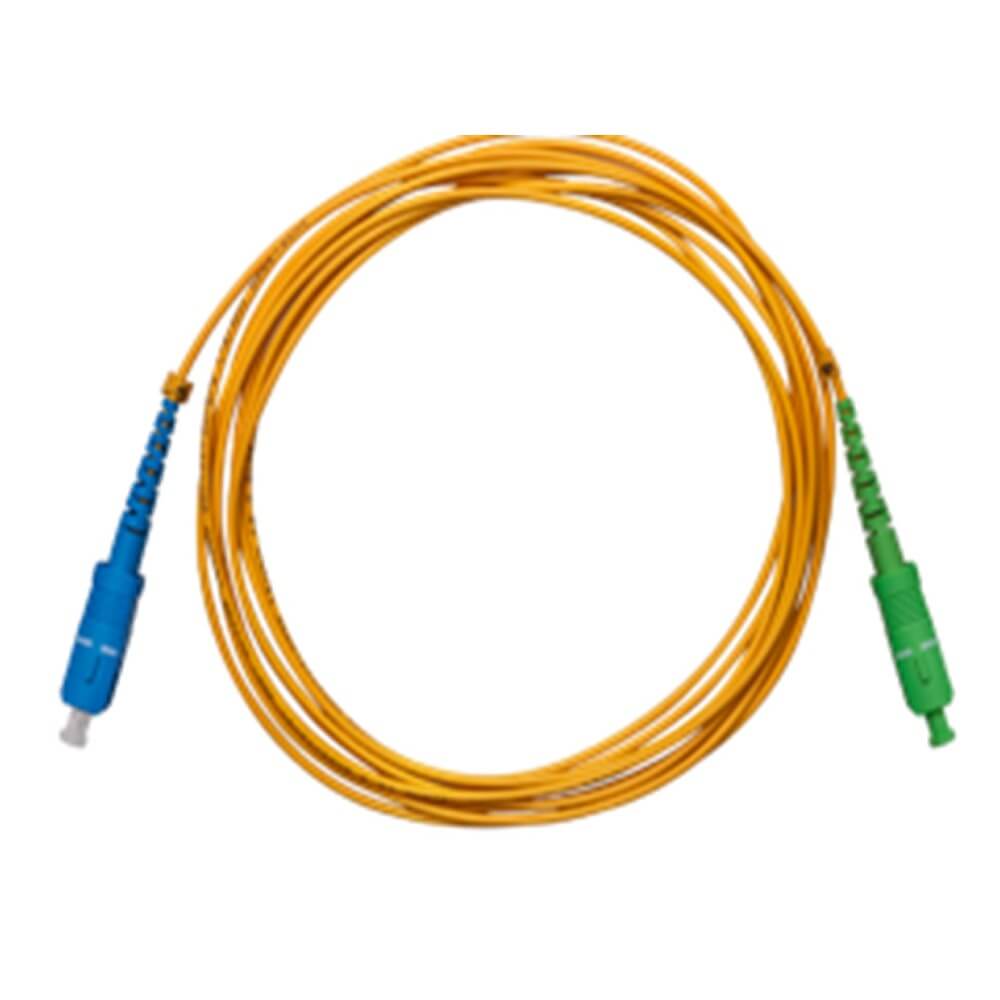 Cordão Óptico XFC 5m 12 SM 2mm 5m SC UPC SC APC Intelbras