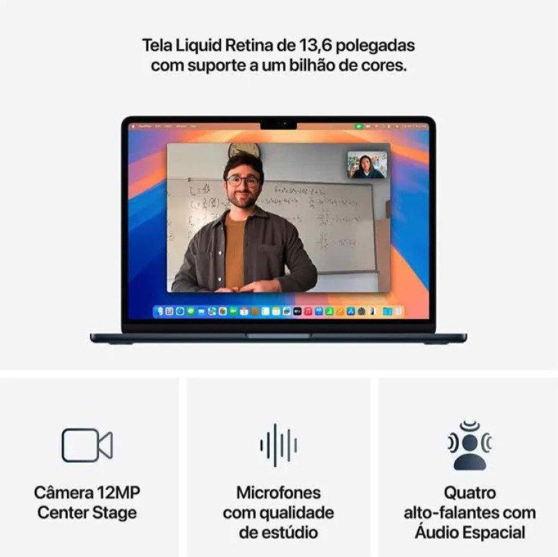 MacBook Air 13.6″ Chip M4 16 GB RAM 256 GB SSD Silver