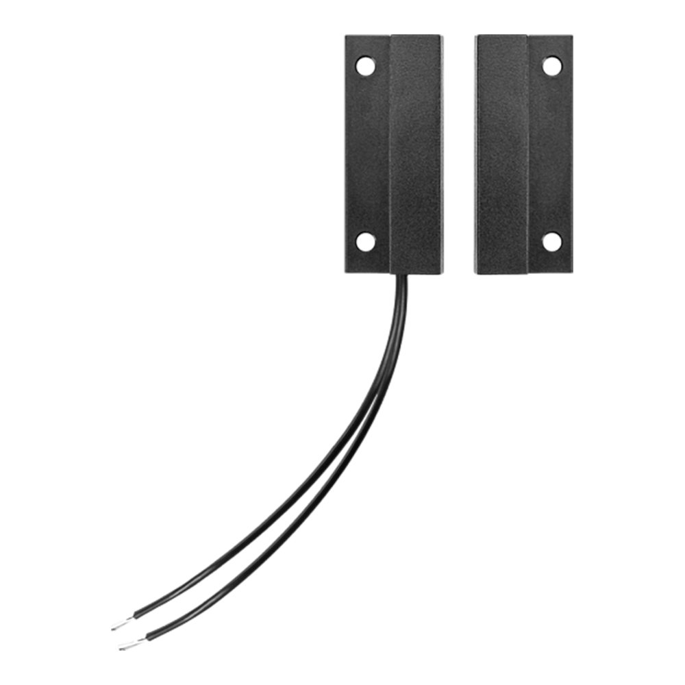 Conjunto Sensor Magnético Com Fio XAS Sobrepor Black Intelbras 5 Peças