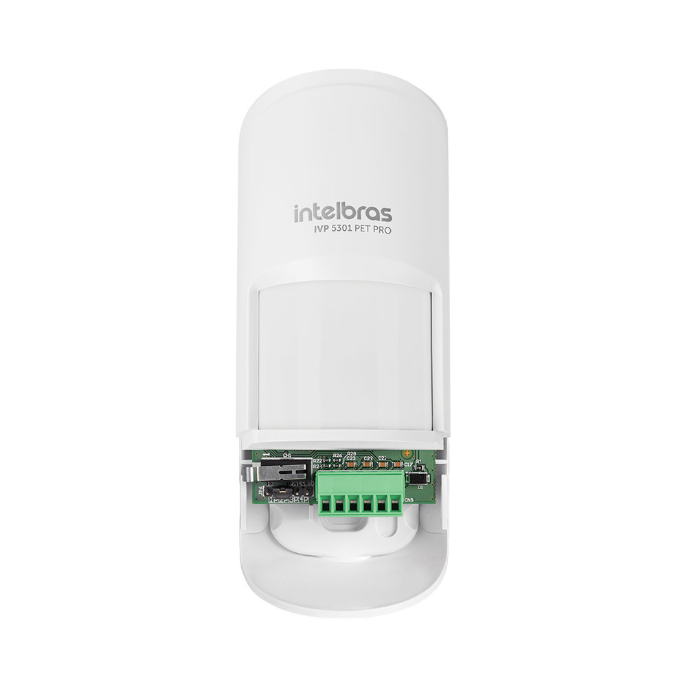 Sensor de Movimento Infravermelho Com Fio IVP 5301 PET PRO Intelbras