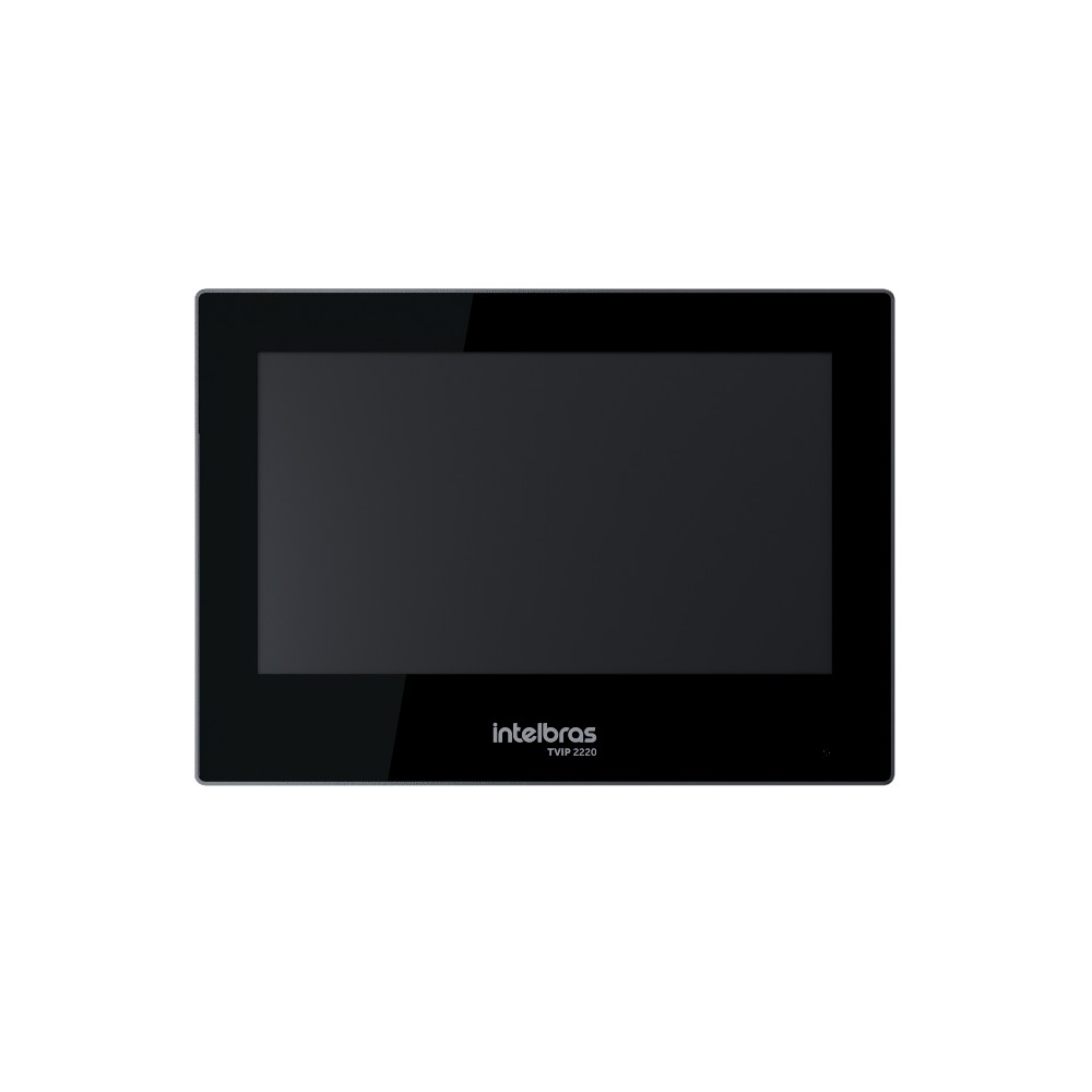 Terminal Interno Video Porteiro IP TVIP 2220 Preto Intelbras