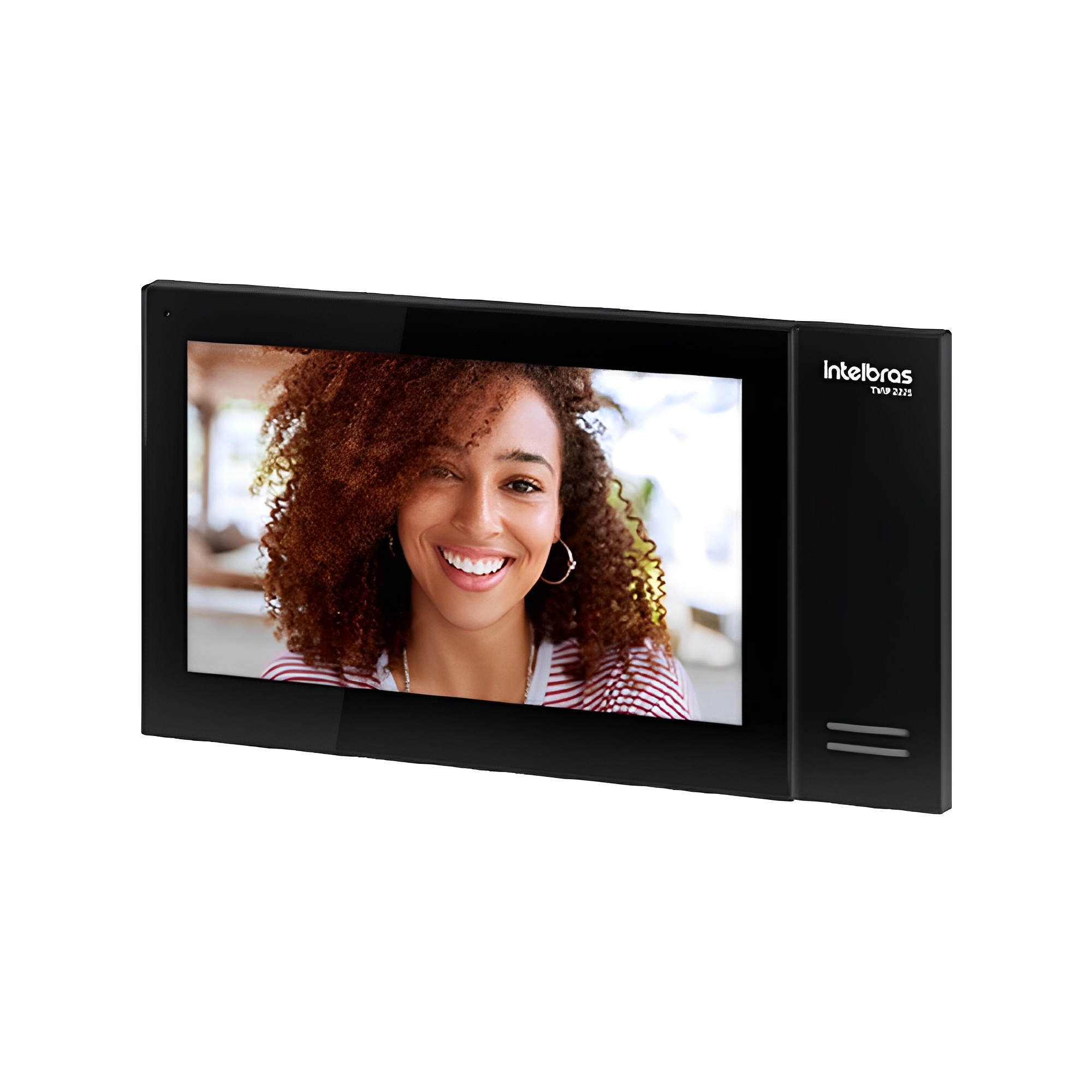 Terminal Interno Video Porteiro TVIP 2221 Preto Intelbras