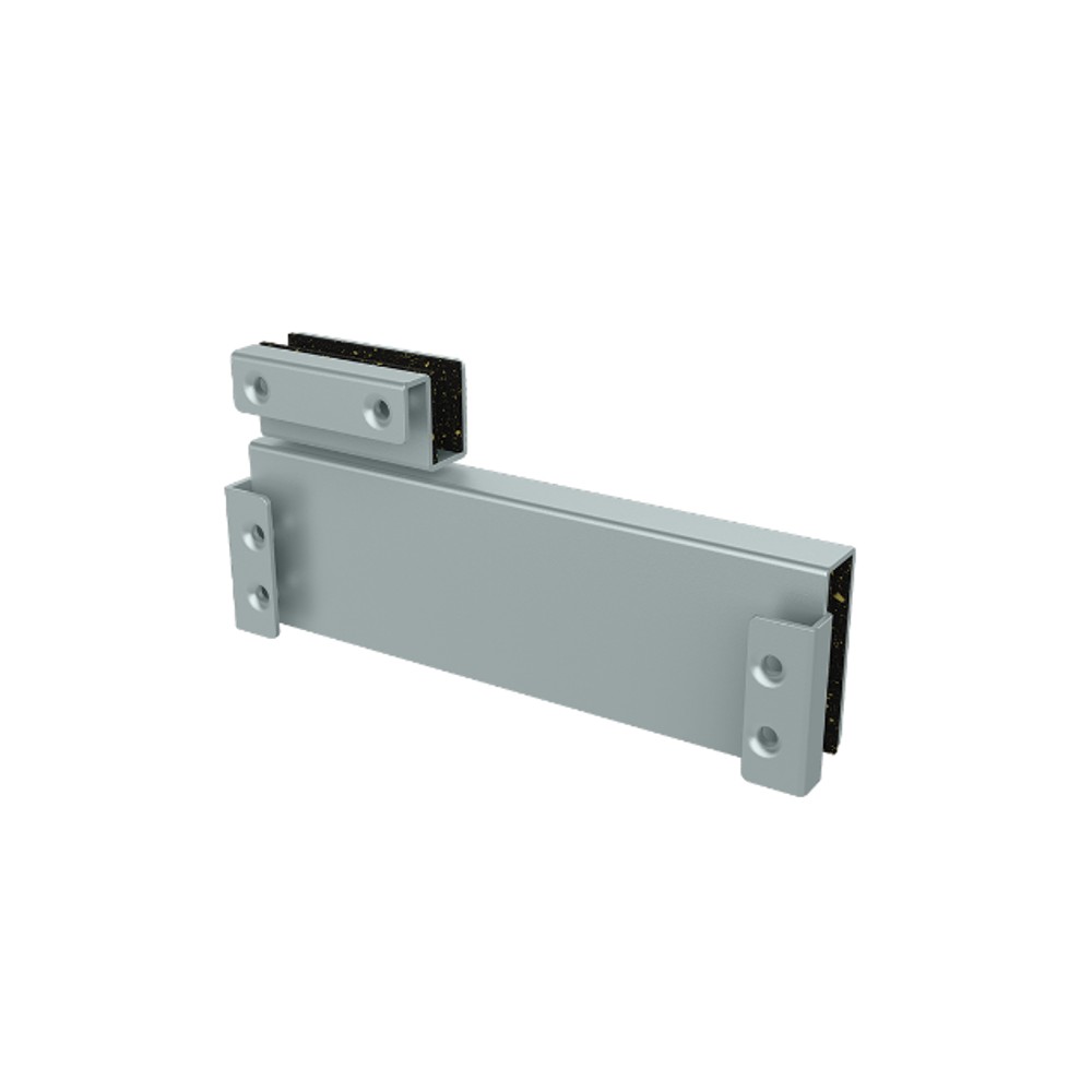 Suporte Para Porta de Vidro Mola Aérea MH 103 A Prata Intelbras