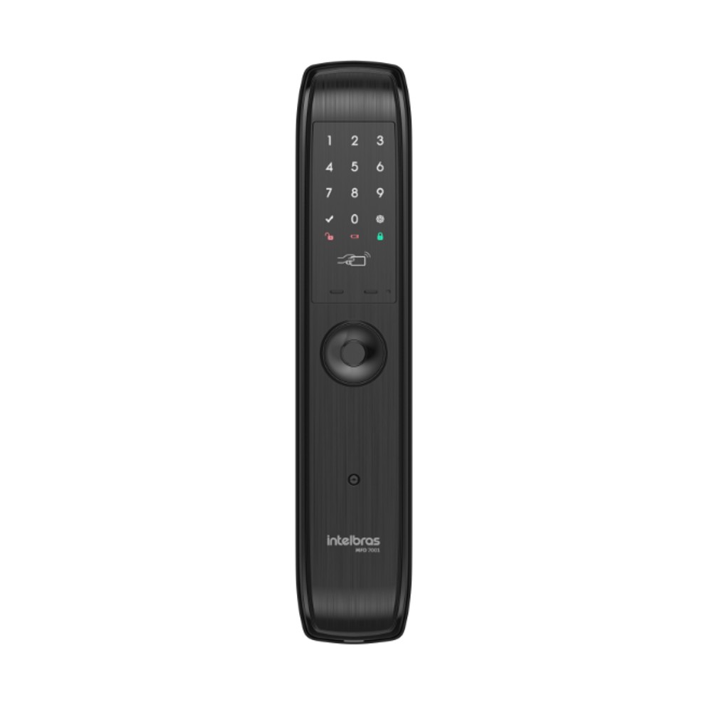 Fechadura Digital Inteligente de Embutir MFD7001 PT Intelbras
