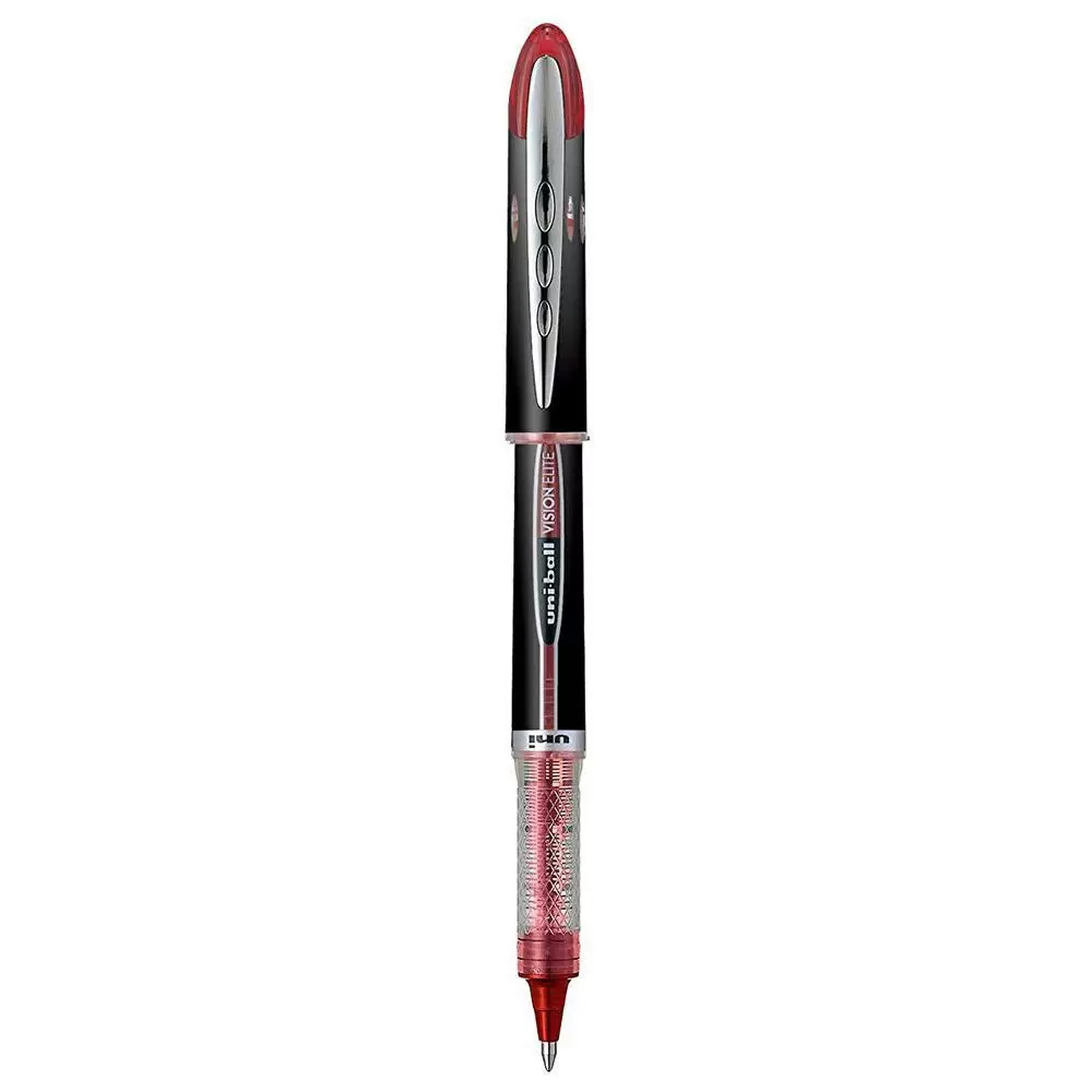 Caneta Esferográfica Uni Ball Vision Elite 0.5mm UB-205 Vermelha