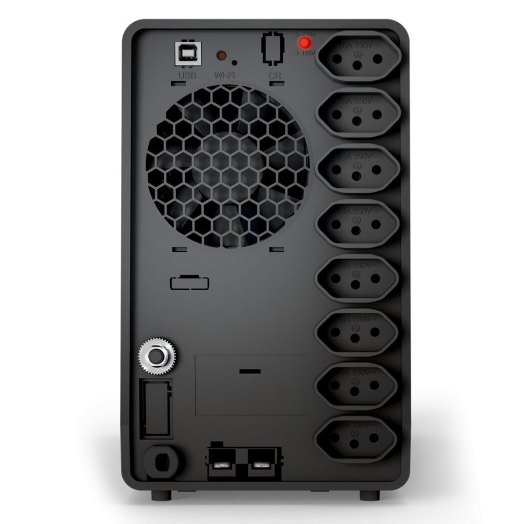 No-Break SMS Gamer 1.5 KVA Entrada Bivolt e Saída Bivolt Wi-Fi 2 Baterias - 29600 - com Conexão para Bateria Externa