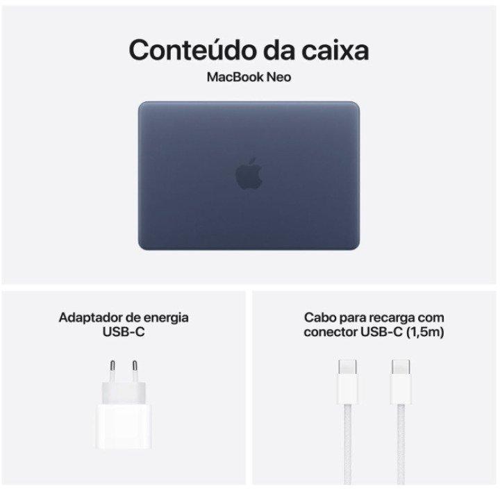 MacBook Neo 13″ Chip A18 Pro 8 GB RAM 256 GB SSD Azul