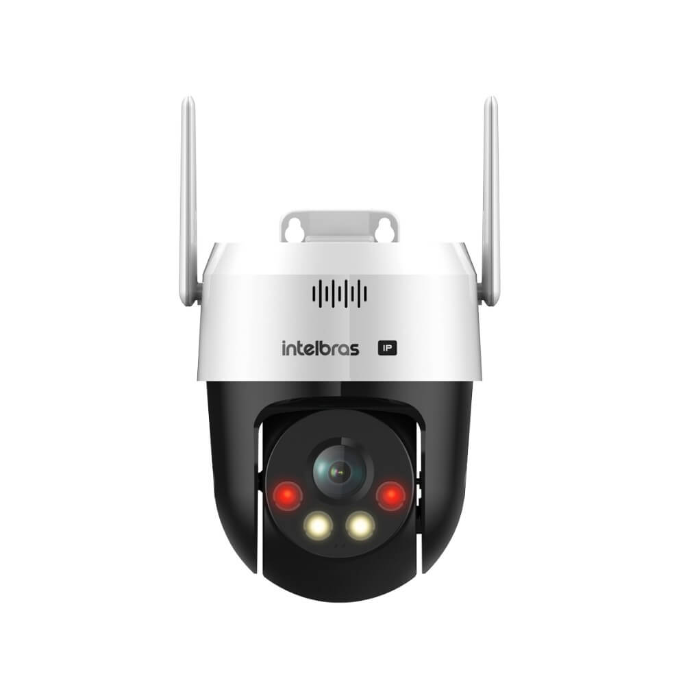 Câmera IP VIPW 1300 MINI SD 3MP Full Color Inteligente Audio Bidirecional Intelbras