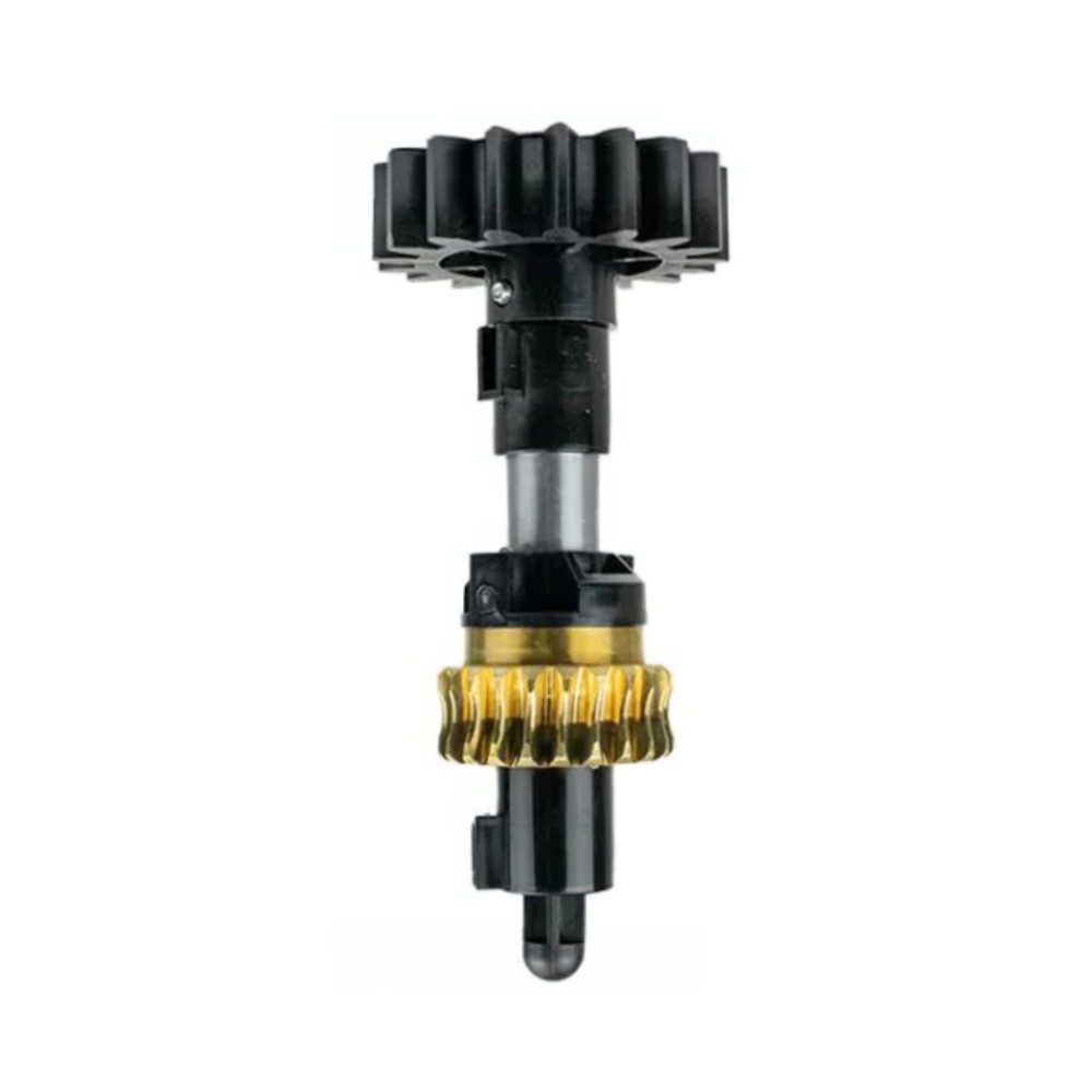 Eixo Coroa Bronze e Engrenagem de Nylon DR400 DR600 Intelbras