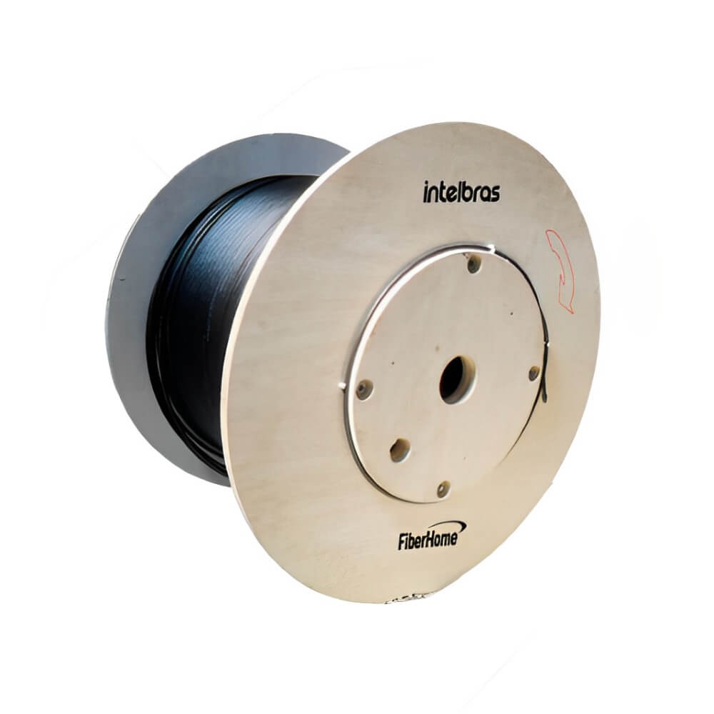 Cabo Fibra Óptica CFOA SM ASU120 6 Fibras NR Intelbras