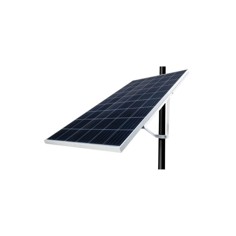 Estrutura Fotovoltaico Para 1 Módulo 335W Para Poste Intelbras