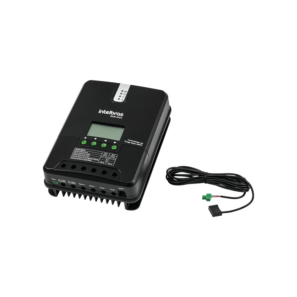 Controlador de Carga MPPT Off Grid ECM 4024 Intelbras