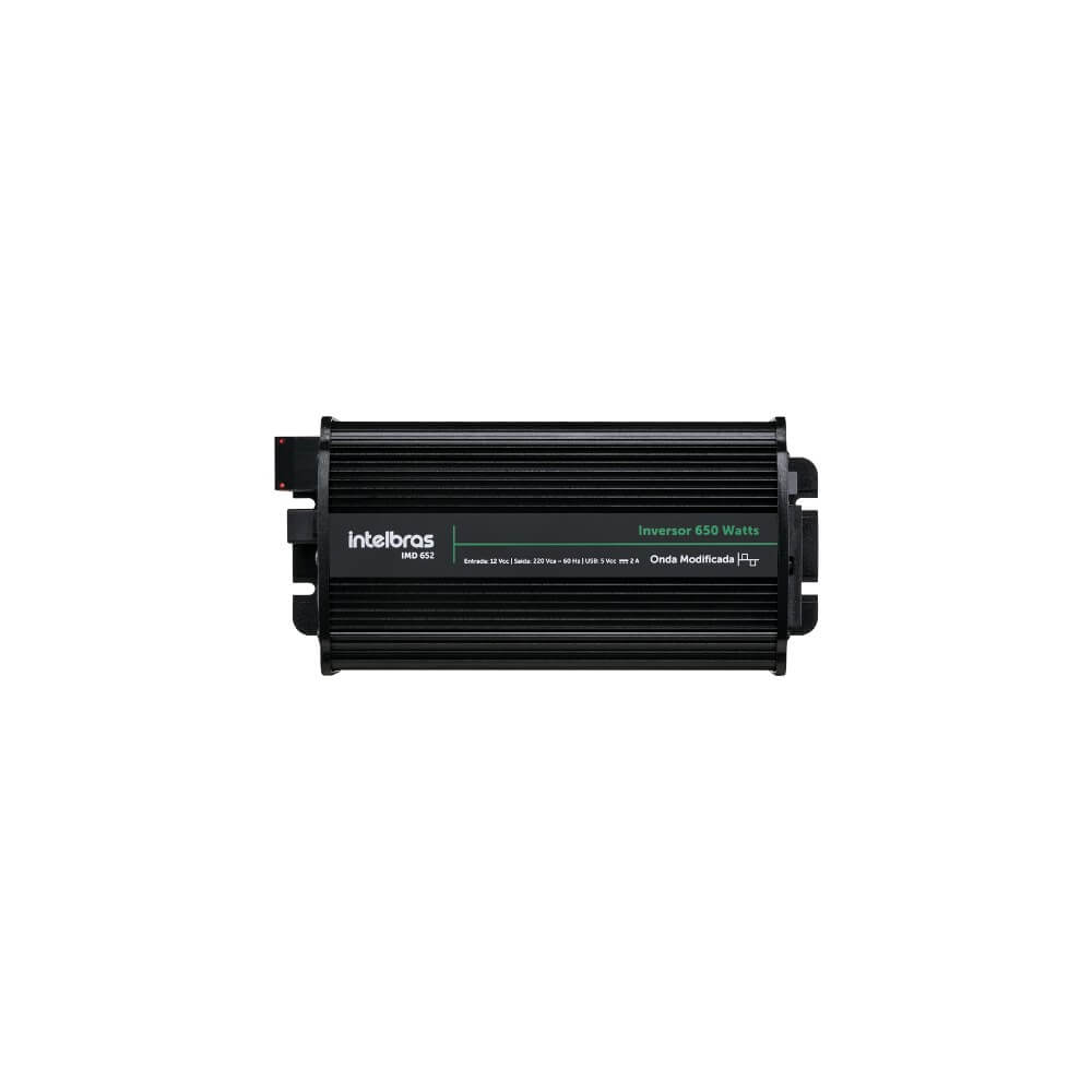 Inversor de Tensão de Onda Modificada 650W 220Vac IMD 652 Intelbras