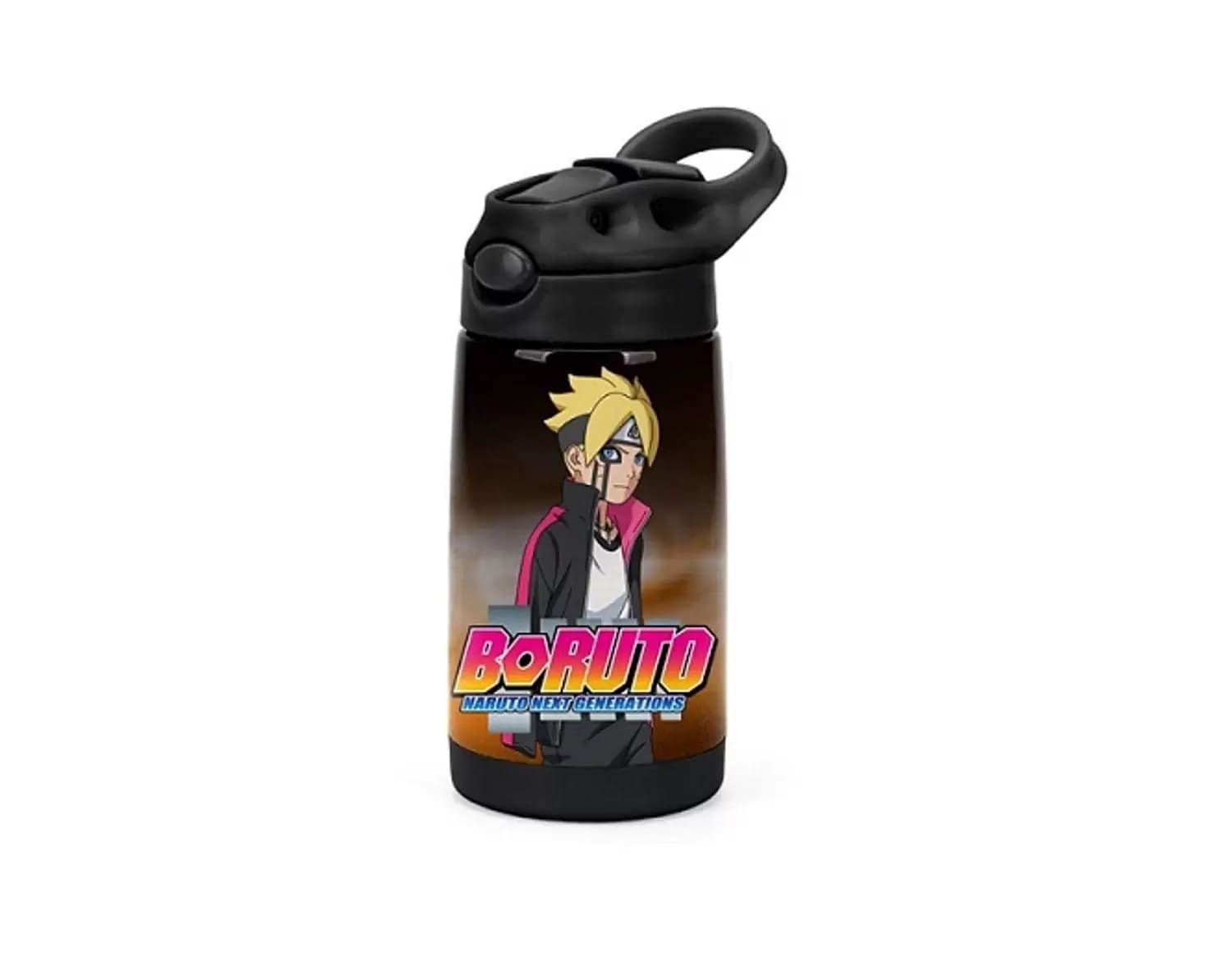 Garrafa Luxcel Boruto Aço Inox 500 ml Azul