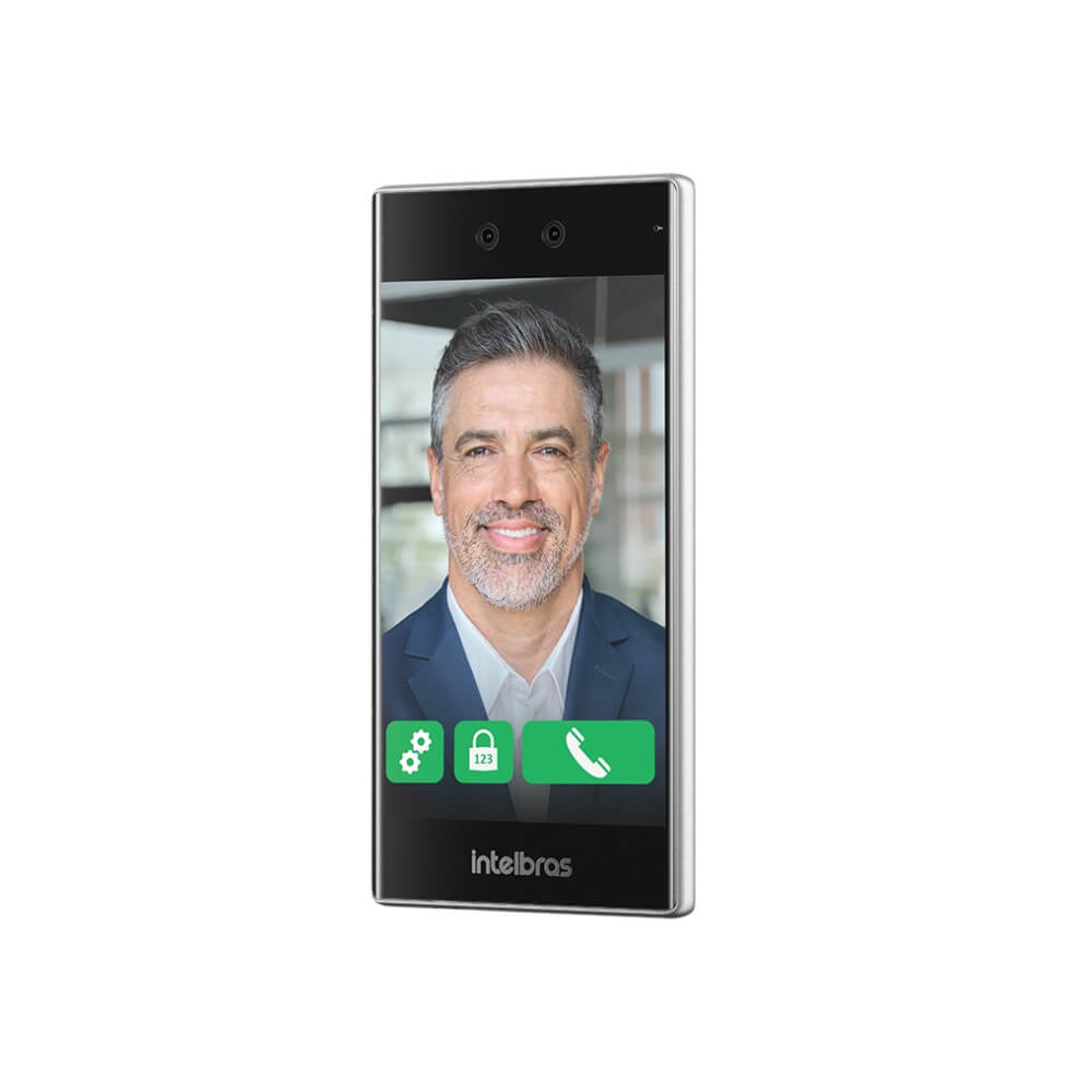 Controle de Acesso Facial SS 9530 MF W Alto Fluxo Intelbras