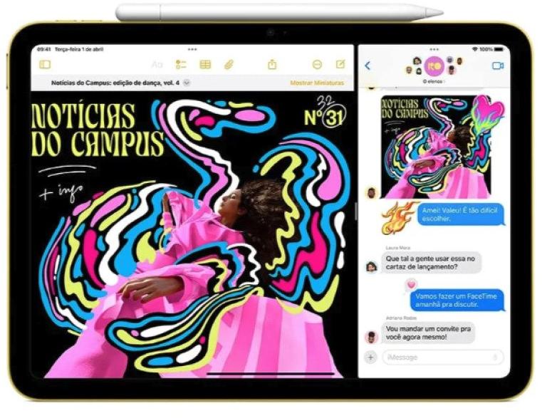 Apple iPad 11 Wi-Fi Rosa 11″ Chip A16 Bionic 256 GB