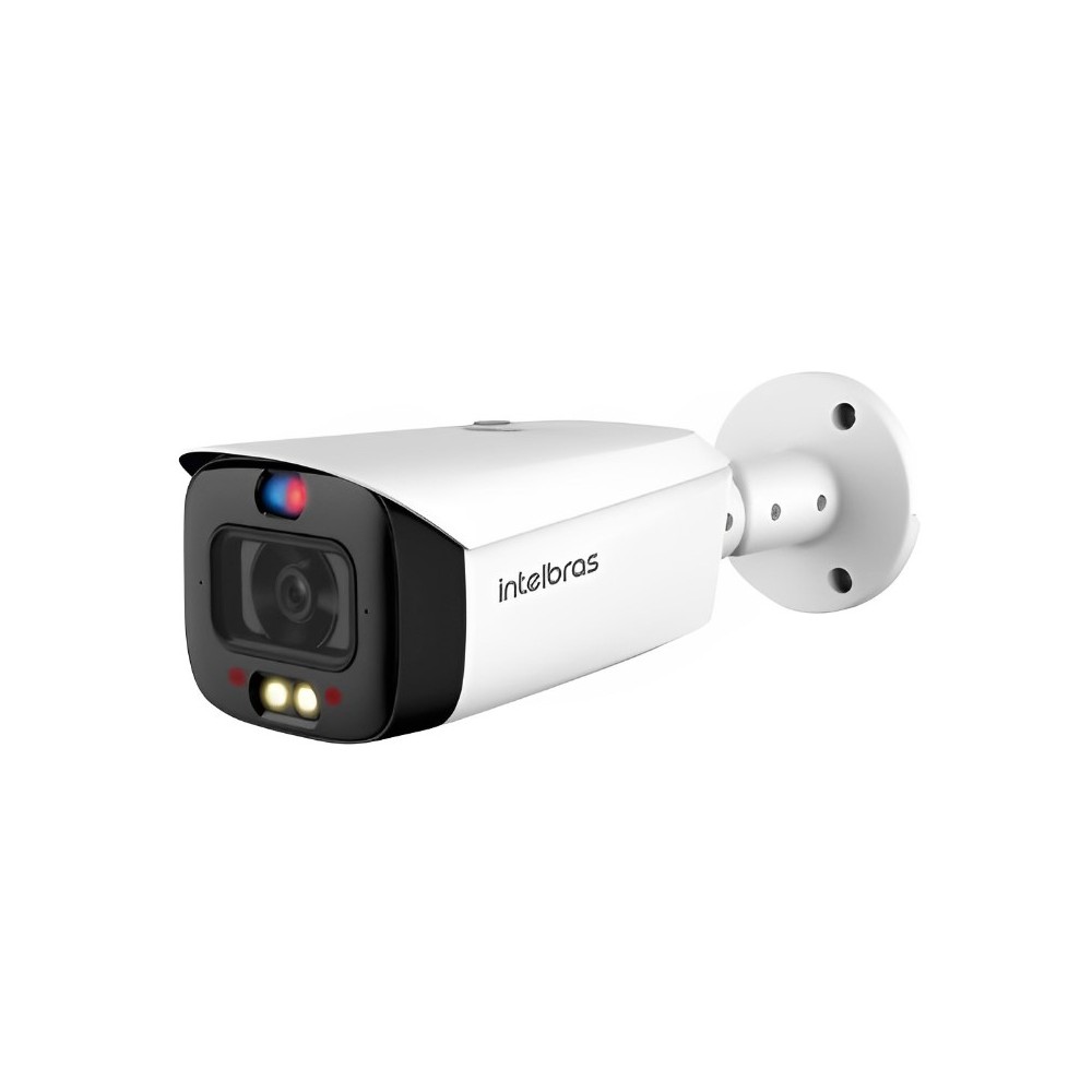 Câmera IP Bullet VIP 7430 A FT 4MP com Alerta Visual e Sonoro Intelbras