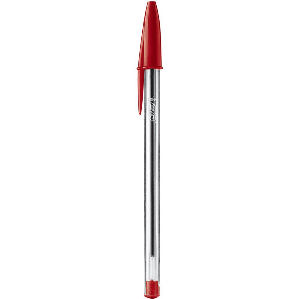Caneta Esferográfica BIC 1.0mm Cristal Vermelha