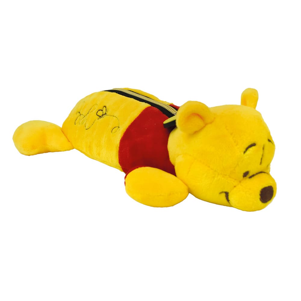 Estojo DAC Ursinho Pooh Fluffy Pelúcia Médio