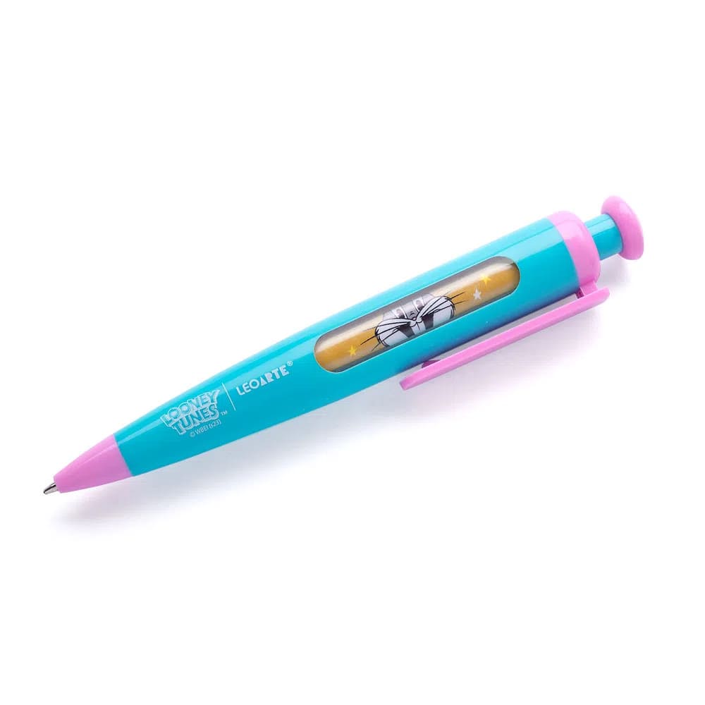 Caneta Leo e Leo Troca Frases Lonney Tunes Ponta 1.0mm