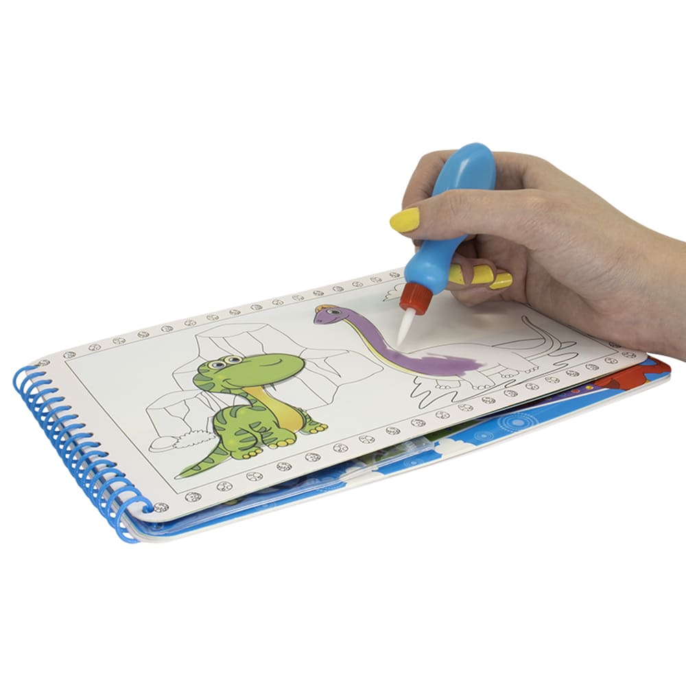 Livro Todolivro Dinossauros Surpresas com Água para Molhar e se Divertir
