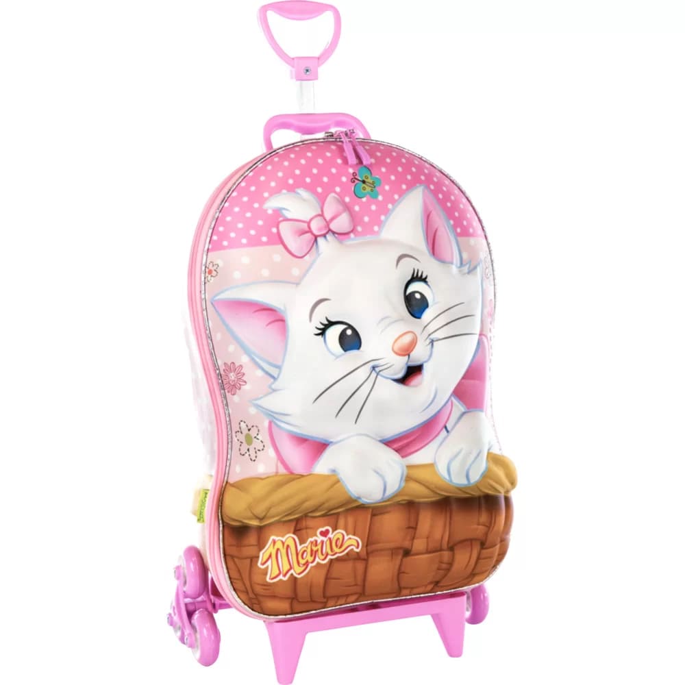 Mochila com Rodas Infantil Diplomata Marie Rodinha Tripla Grande