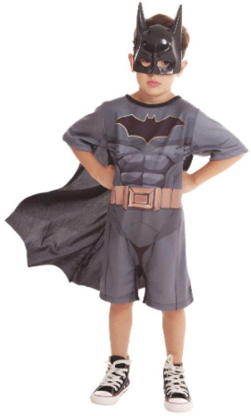 Fantasia Infantil Batman DC Comics Tam G Super Magia