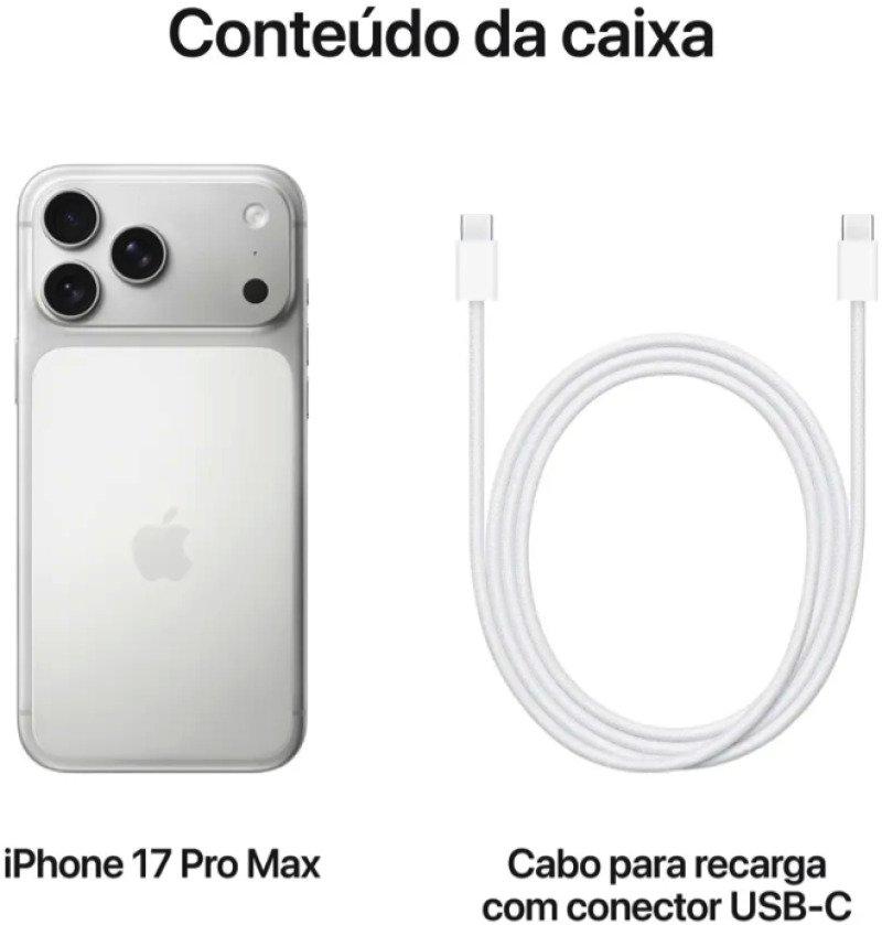 Apple iPhone 17 Pro Max 512 GB Branco 5G