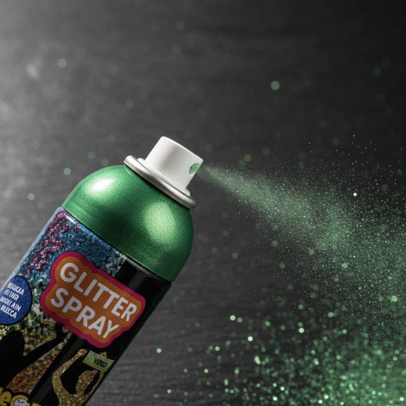 Glitter Spray Cabelo e Corporal 150 ml Da Alegria Carnaval Verde