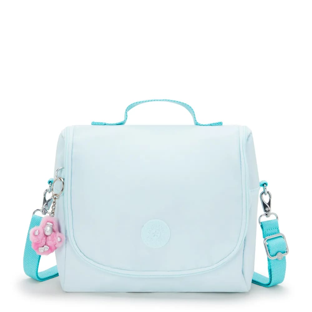 Lancheira Kipling New Kichirou Grande Azul Celeste