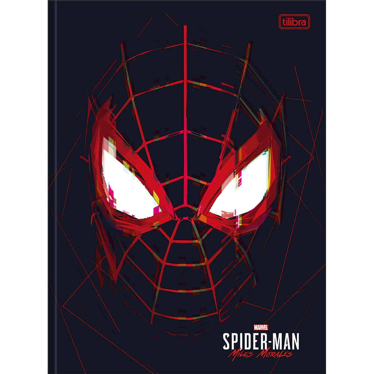Caderno Brochura Tilibra Capa Dura Spider Game 80 Folhas Sortido