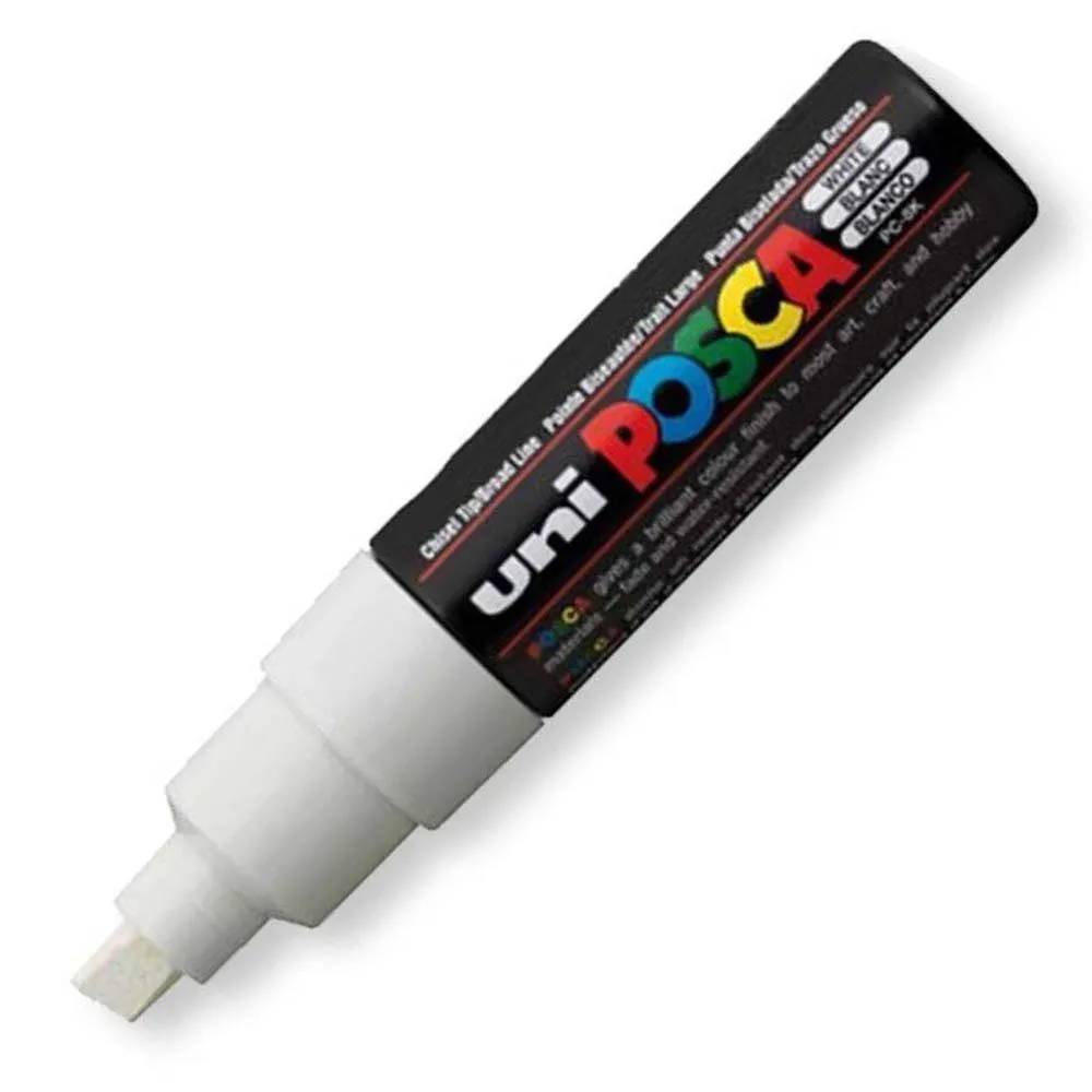 Marcador Artístico Uni Ball Posca PC-8K Branco