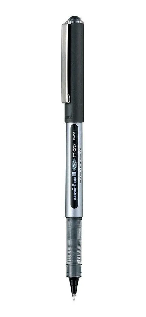 Caneta Esferográfica Uni Ball Eye Micro 0.5 ub-150 Preta
