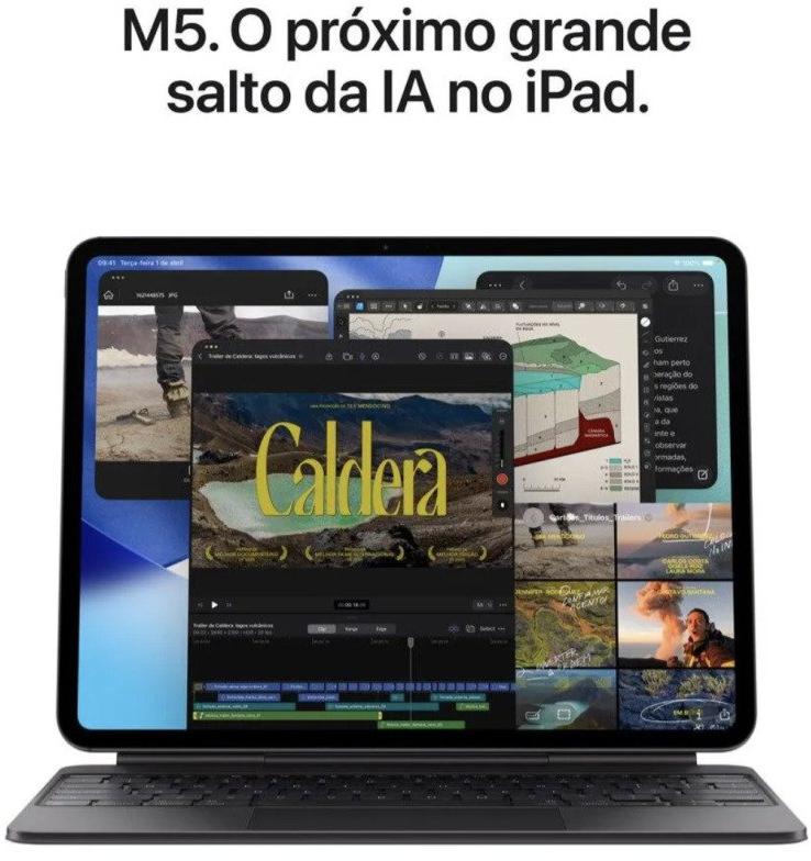 Apple Ipad Pro M5 13 Polegadas Wi-Fi Celular 256 GB Space Black