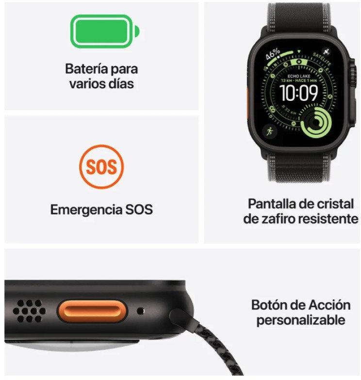 Apple Watch Ultra 3 49 mm Black