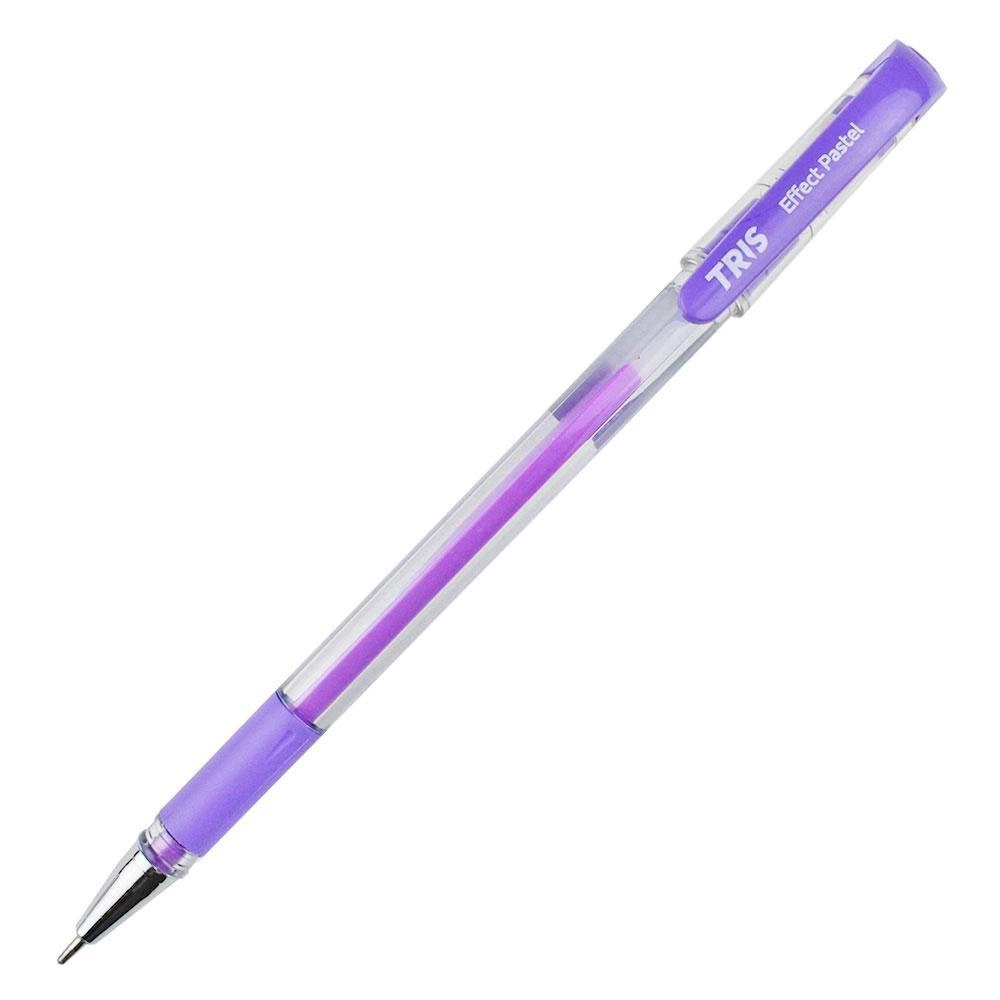 Caneta em Gel TRIS Effect 1.0mm Pastel Roxo