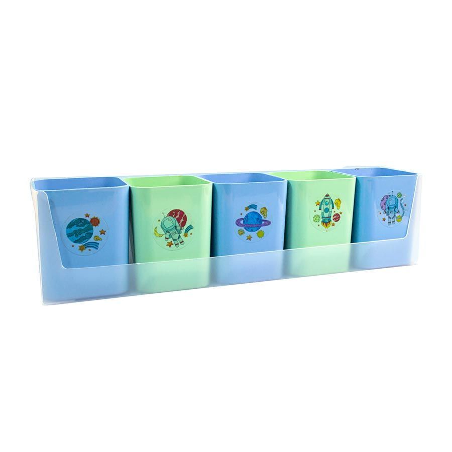 Kit Dello Mundo da Lua com 5 Porta Objetos