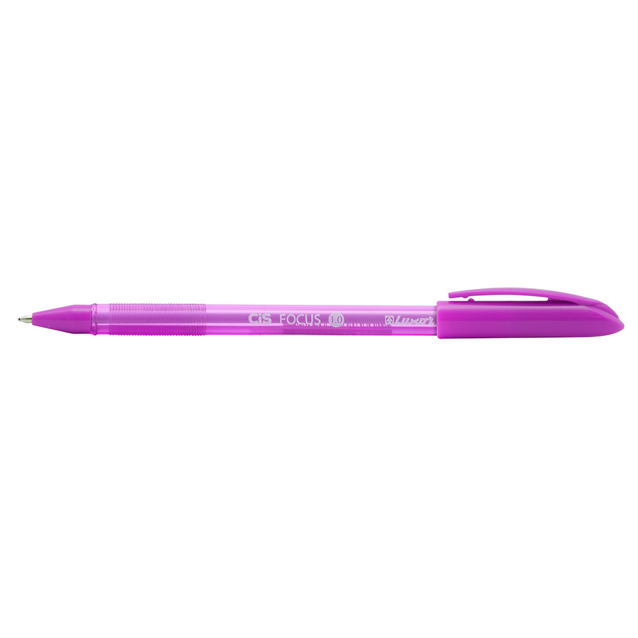 Caneta Esferográfica CIS Focus 1.0mm Rosa